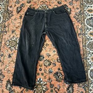 RK Icon black grunge men's Jeans